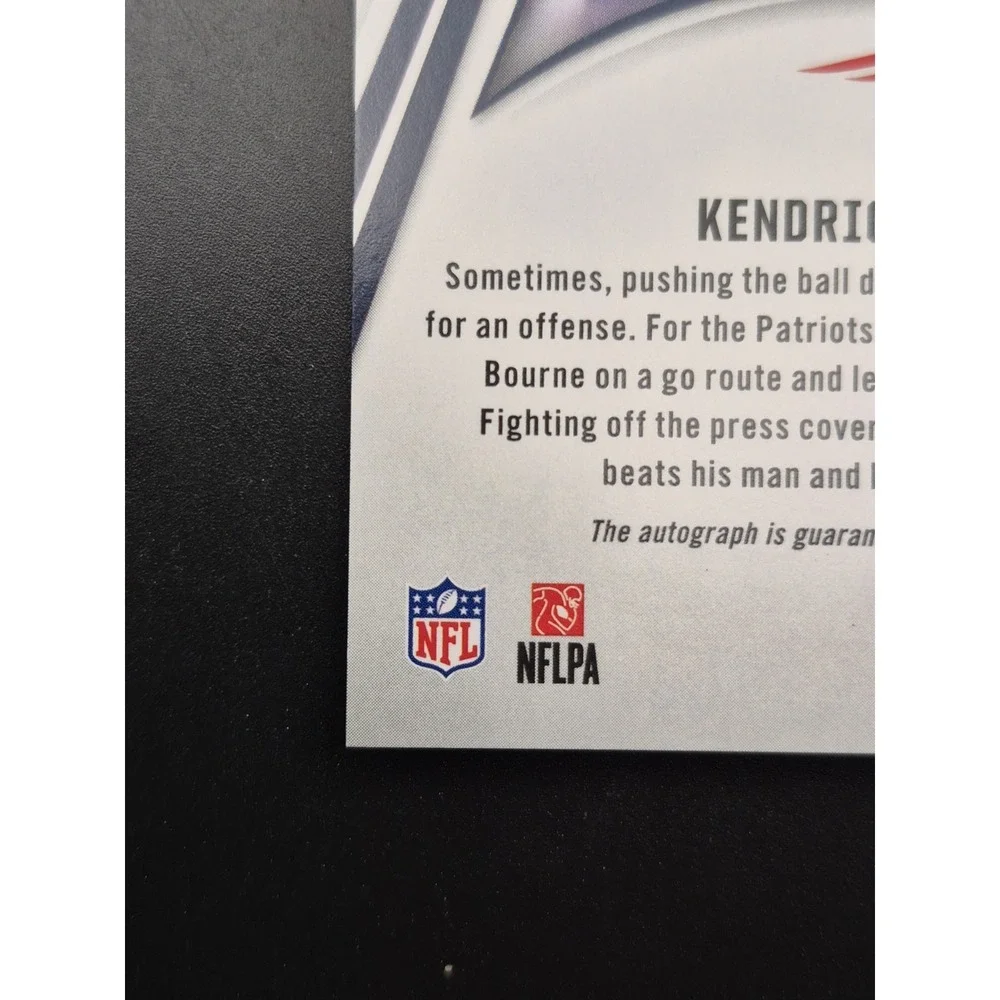 2024 Panini Rookies & Stars Kendrick Bourne #67‎ True Blue /99 Auto Patriots